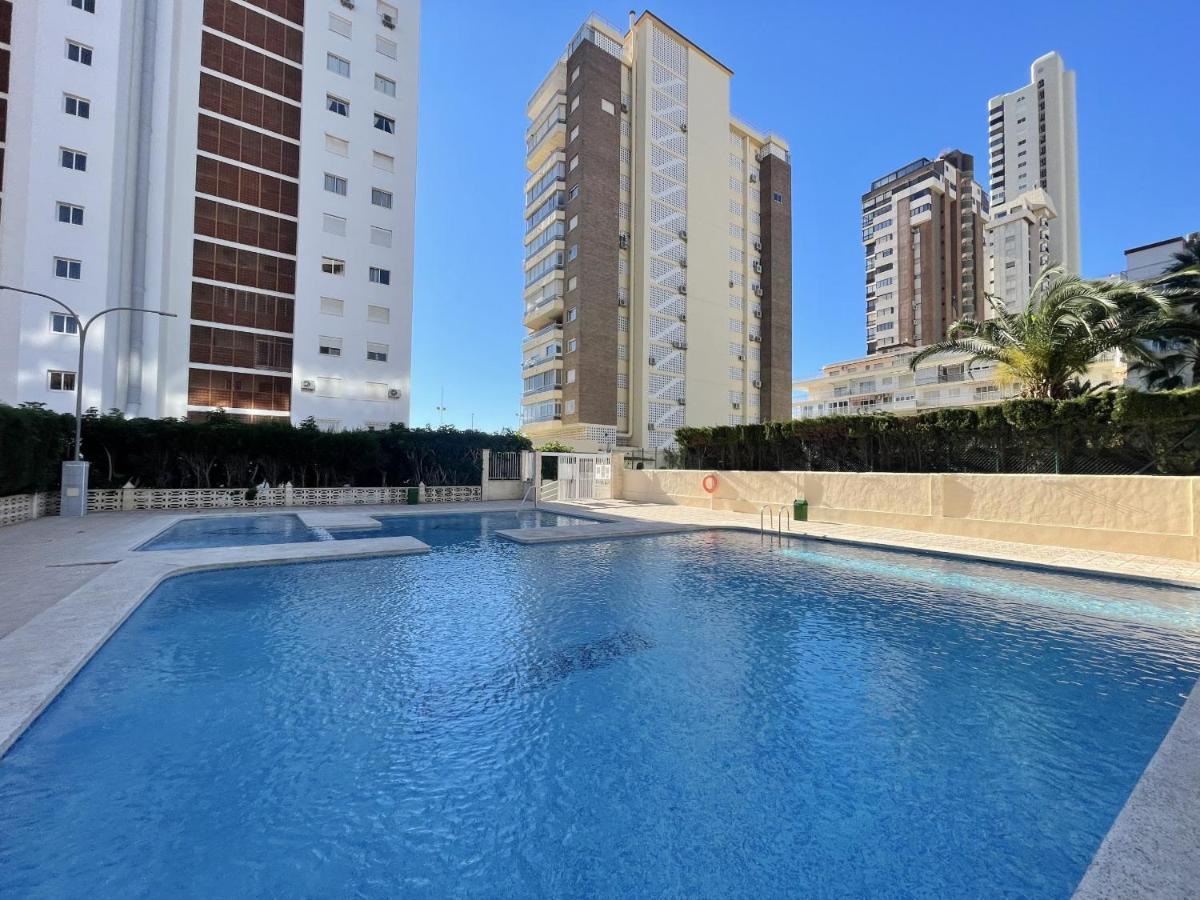 Sun Sand And Luxury Seafront Apartment Veracruz Levante 貝尼多姆 外观 照片