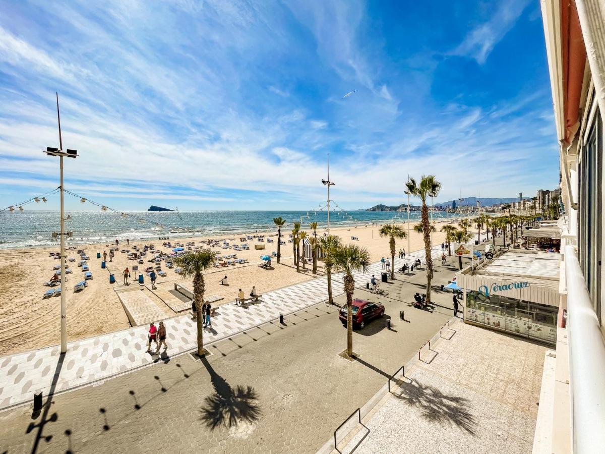 Sun Sand And Luxury Seafront Apartment Veracruz Levante 貝尼多姆 外观 照片